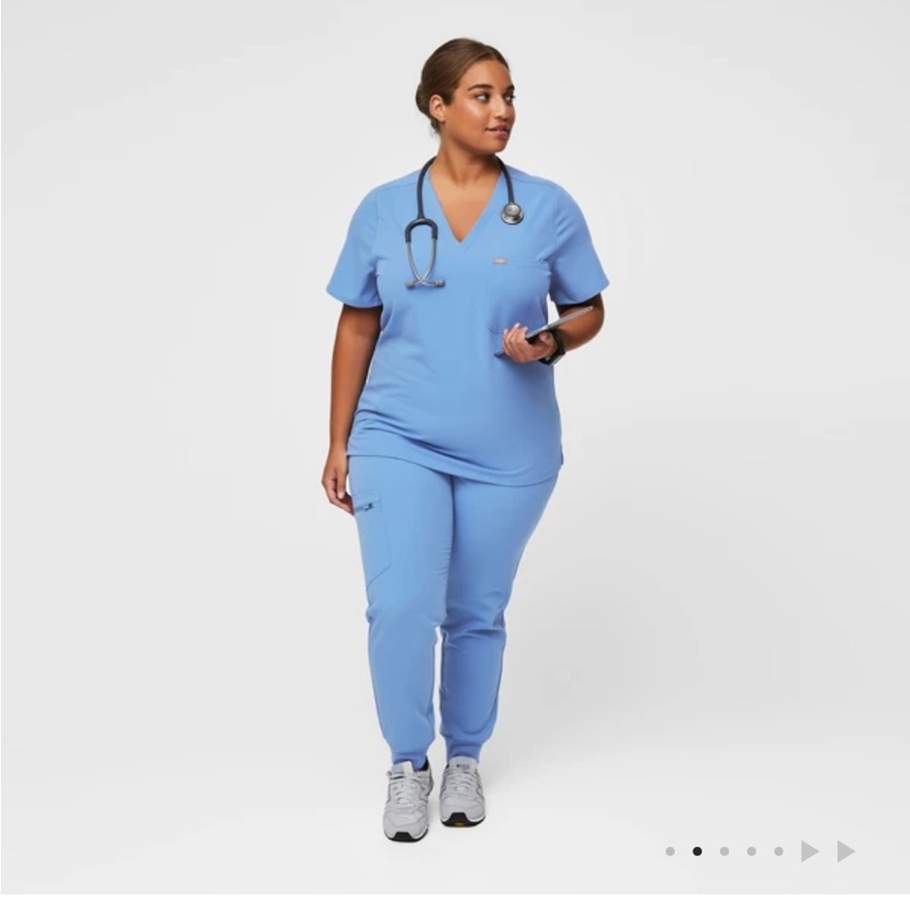 Figs set ceil blue L